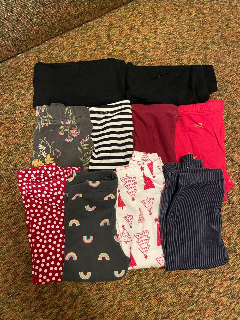 18 months Girls Leggings Pack - Bundle of 10